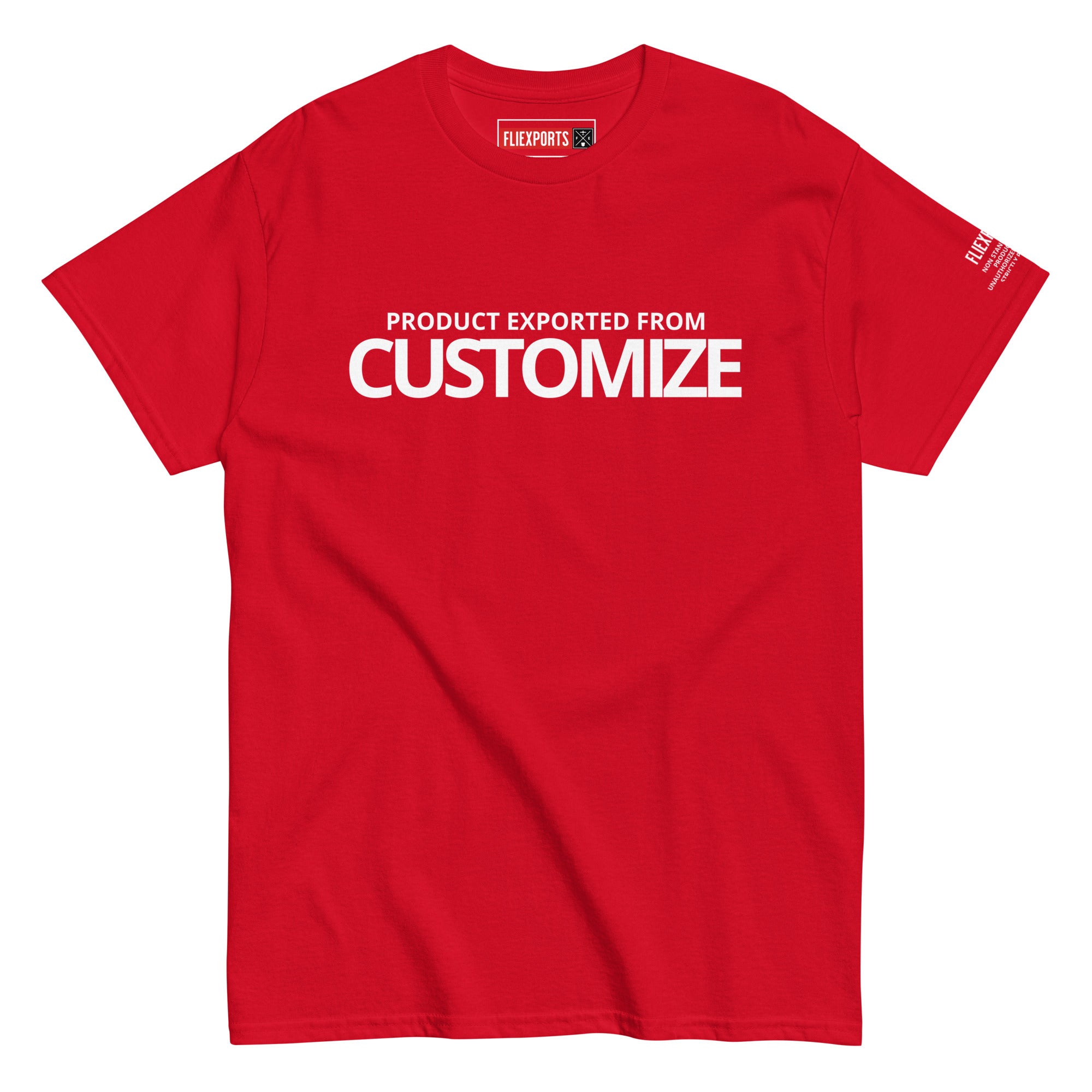 Custom Product T-Shirt - Fliexports