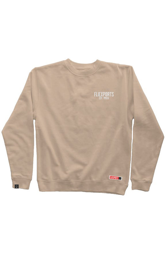 Fliexports Pigment Dyed Crewneck - Fliexports